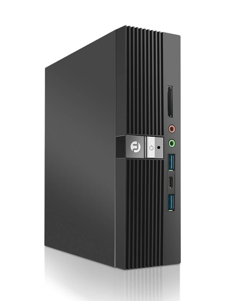 宁美CR100 Mini PC电脑迷你办公主机客服家用游戏台式组装机全套整机DIY兼容机便携式小机箱电脑企业